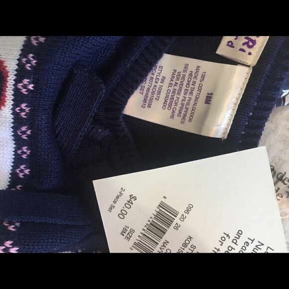 Blueberries Boulevard Penguin Tunic & Leggings 18M - Picture 5 of 6